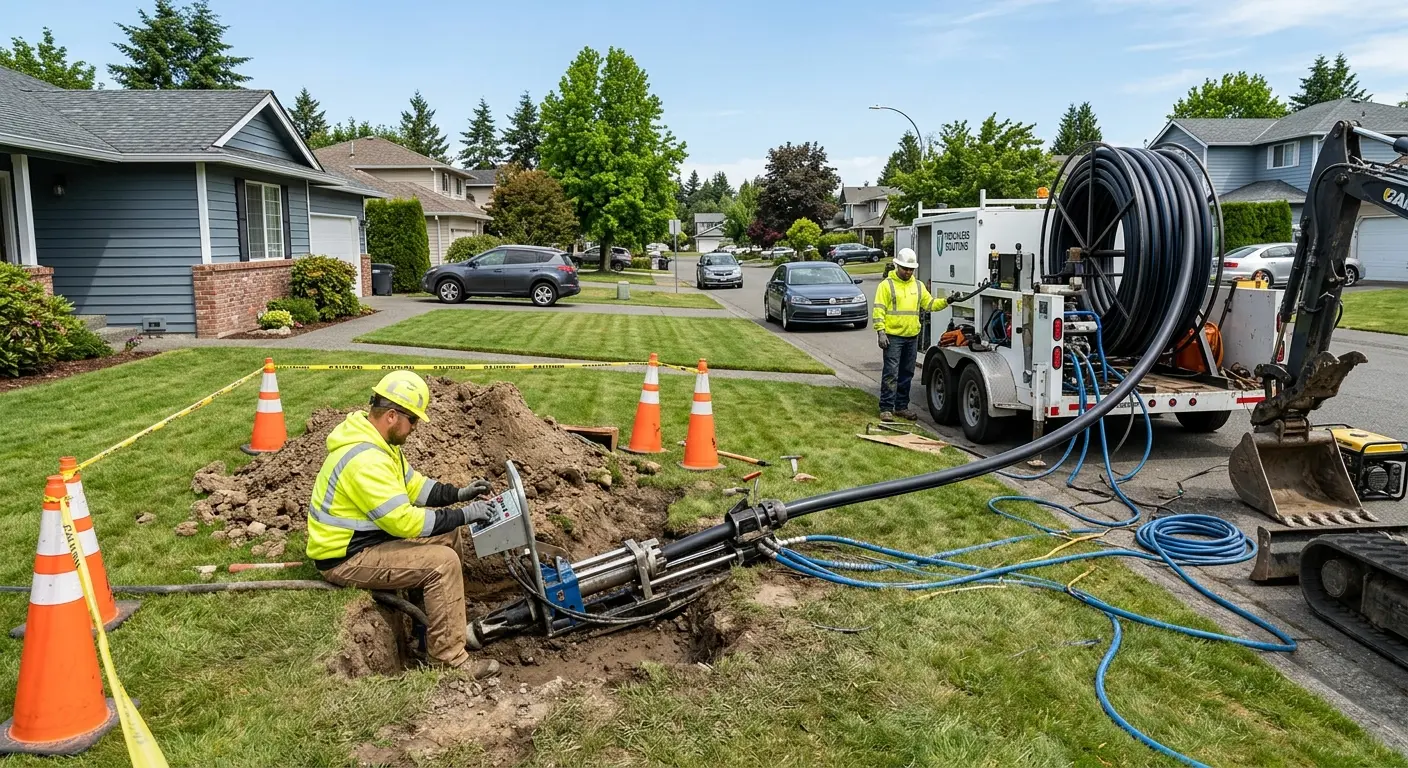 Trenchless Sewer Repair in Clinton, OK
